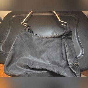 Vintage Prada Hobo Shoulder Bag, Fair Condition.